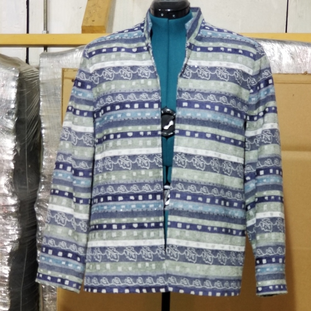 Alfred Dunner jacket open front sz 16